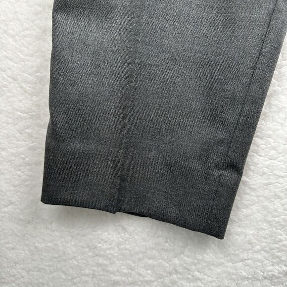 2/$30 J Crew Favorite Fit Dress Pants Slacks Size 8 Gray Wool Office Siren - Picture 3 of 11